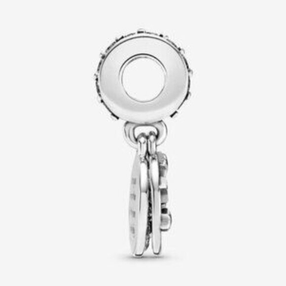 Pandora dark blue night sky star and moon charm - Picture 2 of 4